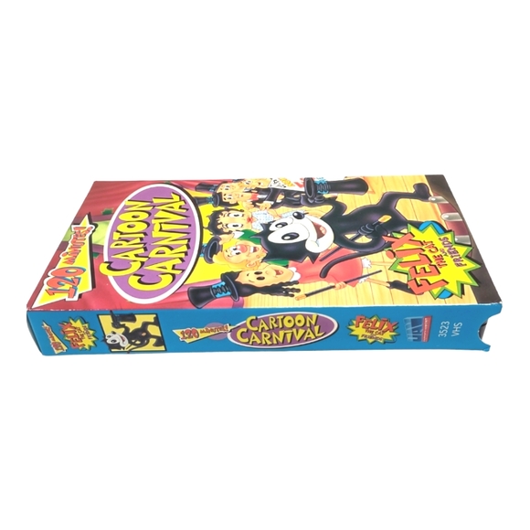 Vintage VHS Felix The Cat and Friends Movie Collectible - Picture 3 of 4